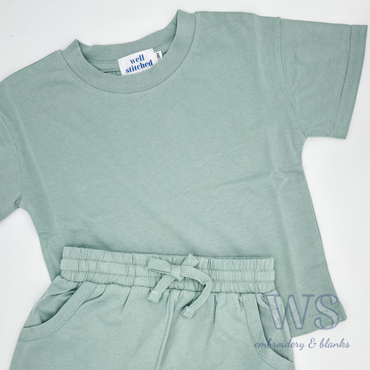 Kid's Shorts Set Blank