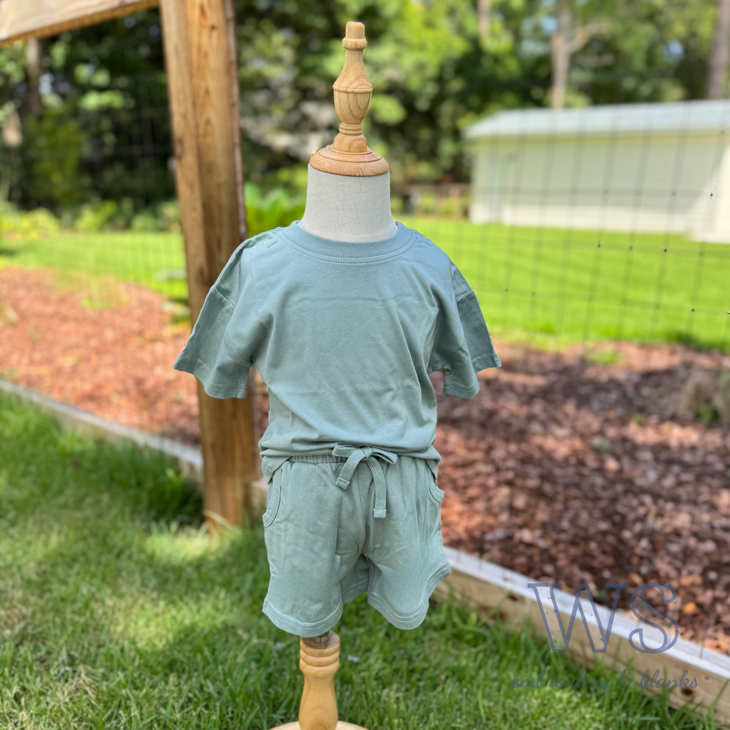 Kid's Shorts Set Blank