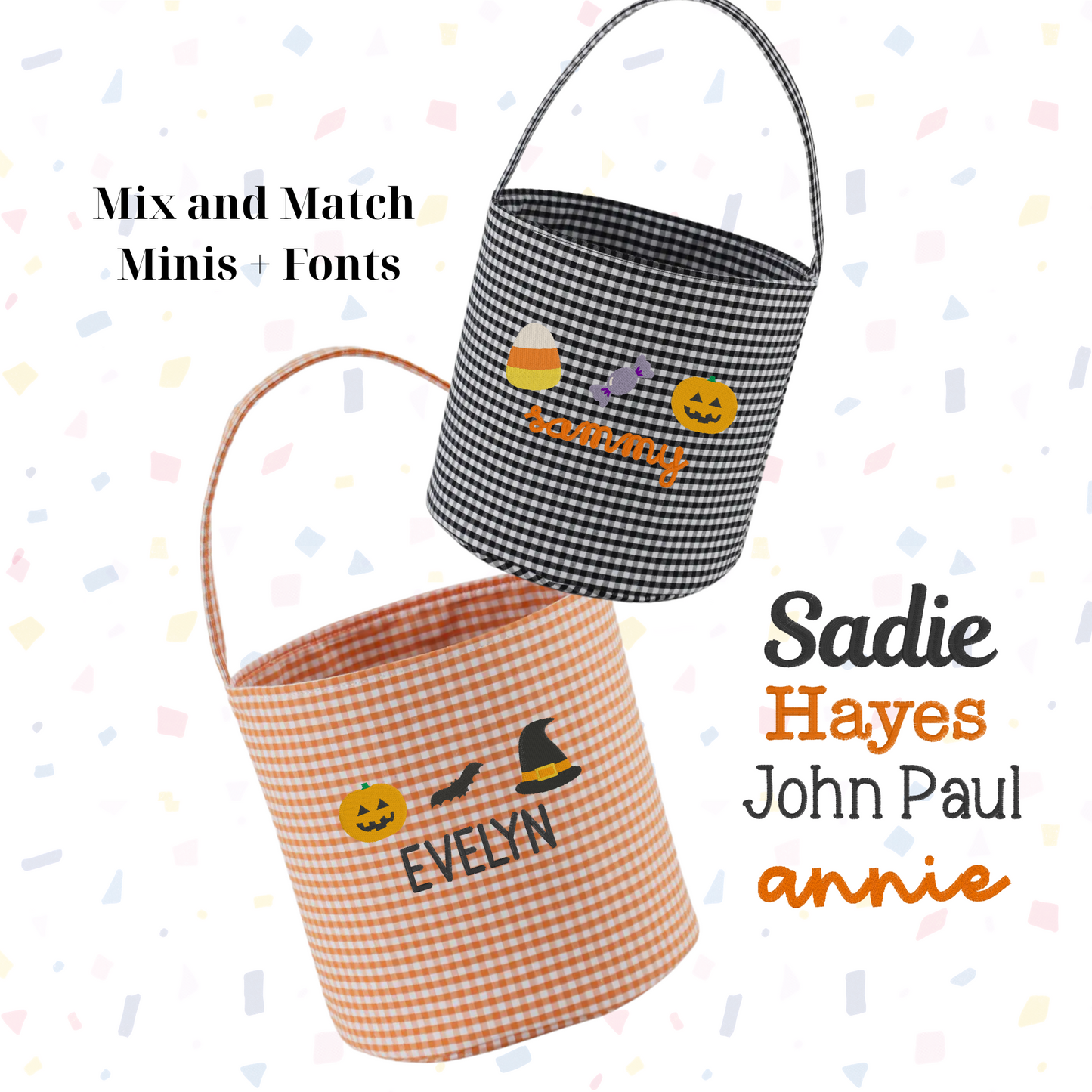 Halloween Buckets - PRE-ORDER