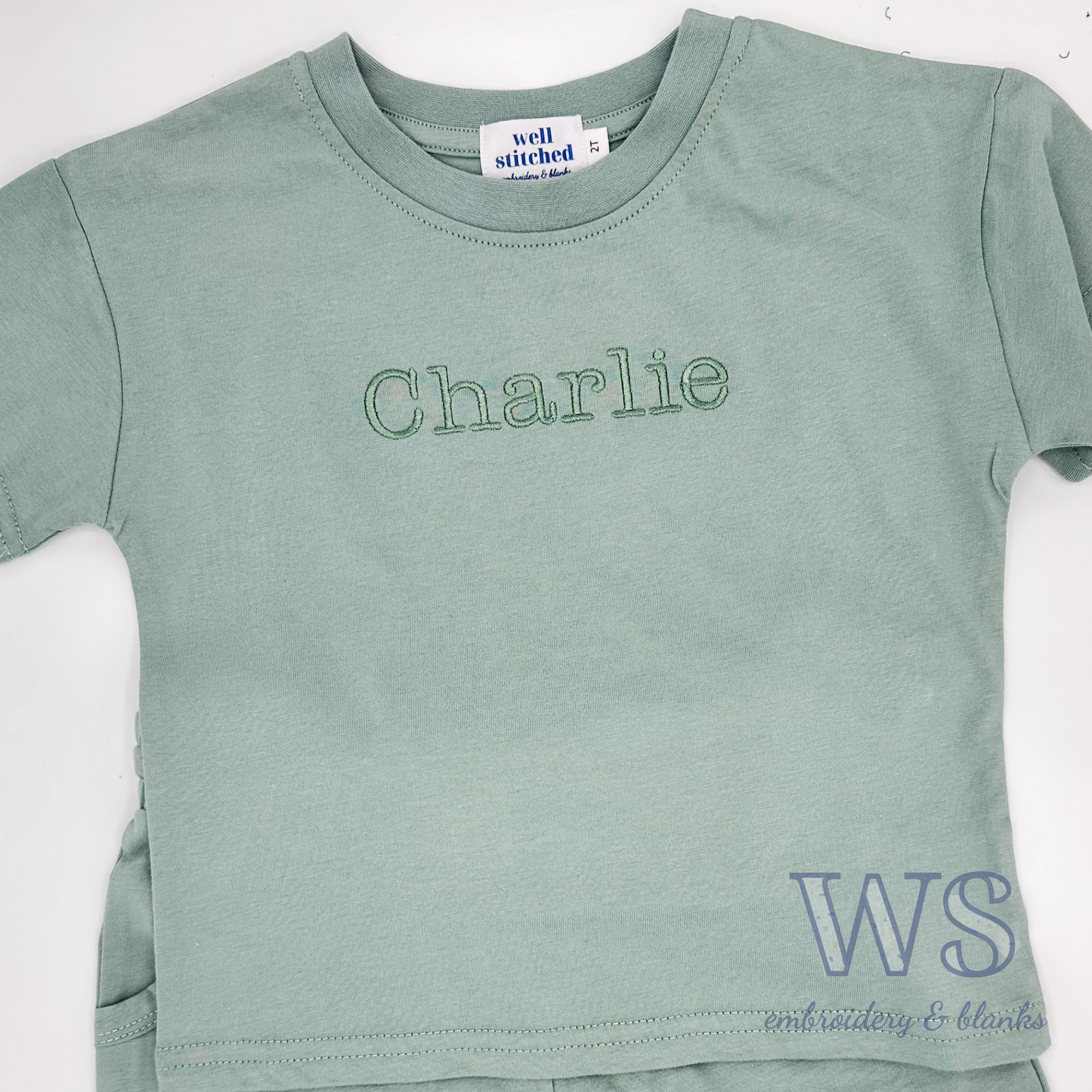 Kid's Shorts Set - Green