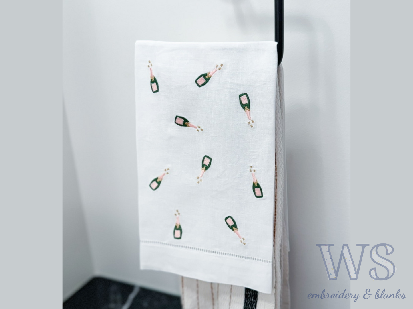 Scattered Mini Champagne Hand Towel