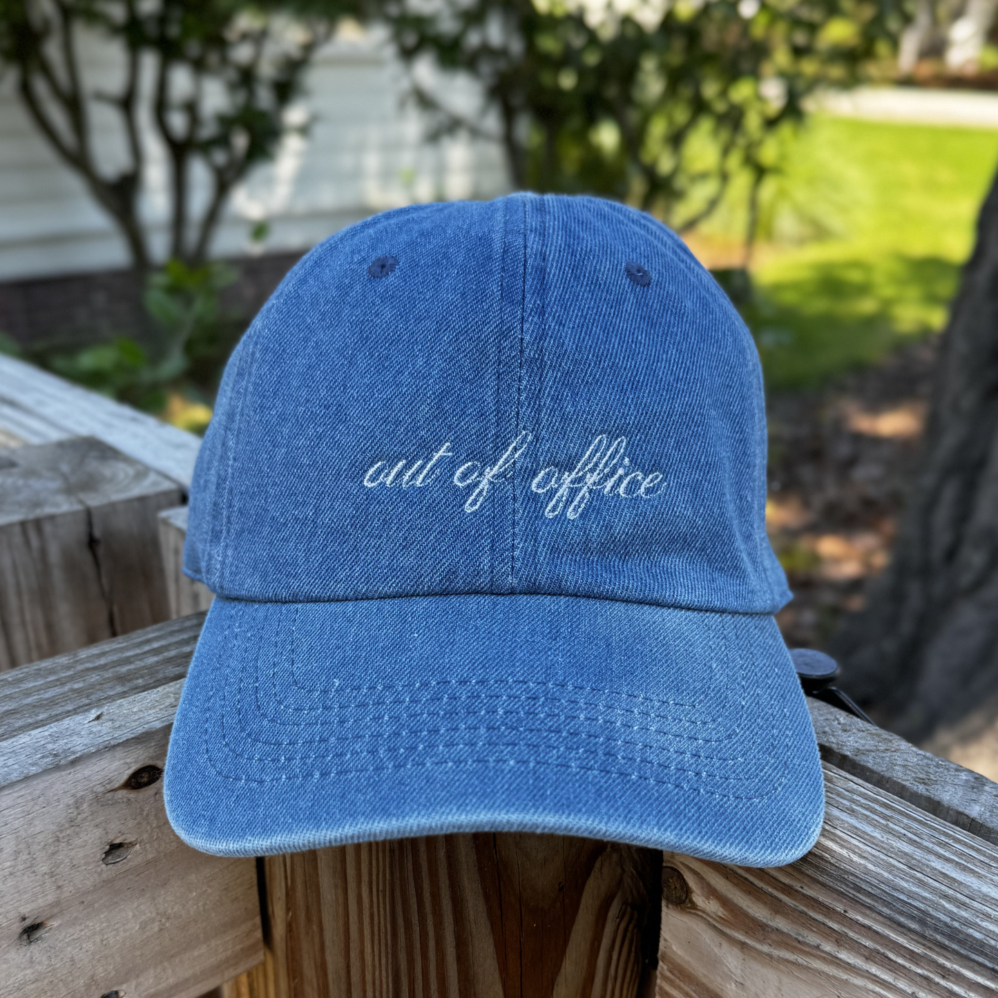 "Out of Office" Dad Cap