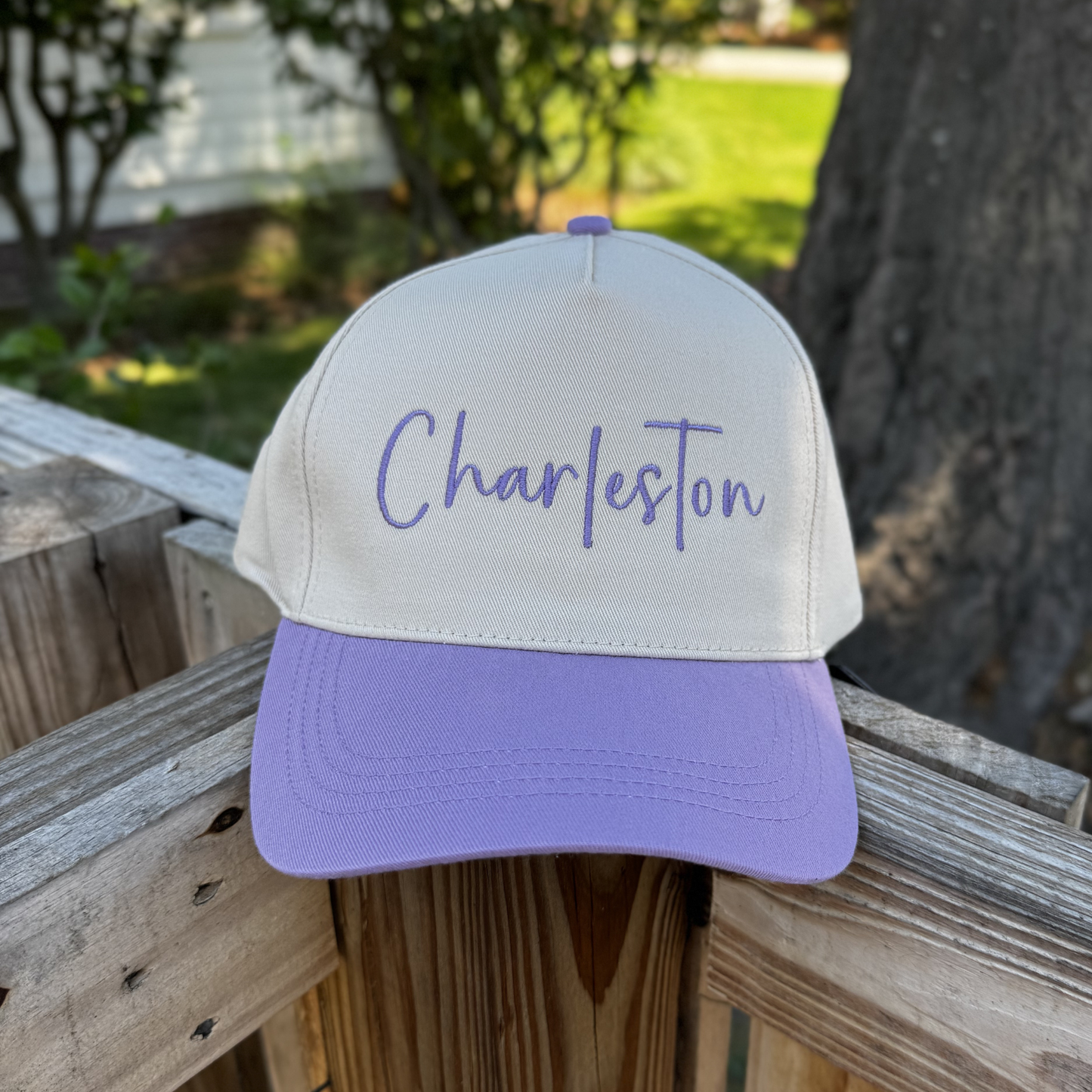 "Charleston" Two Toned Trucker Hat