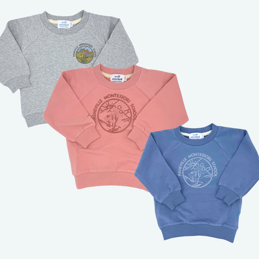 Kids Sweatshirt - Asheville Montessori