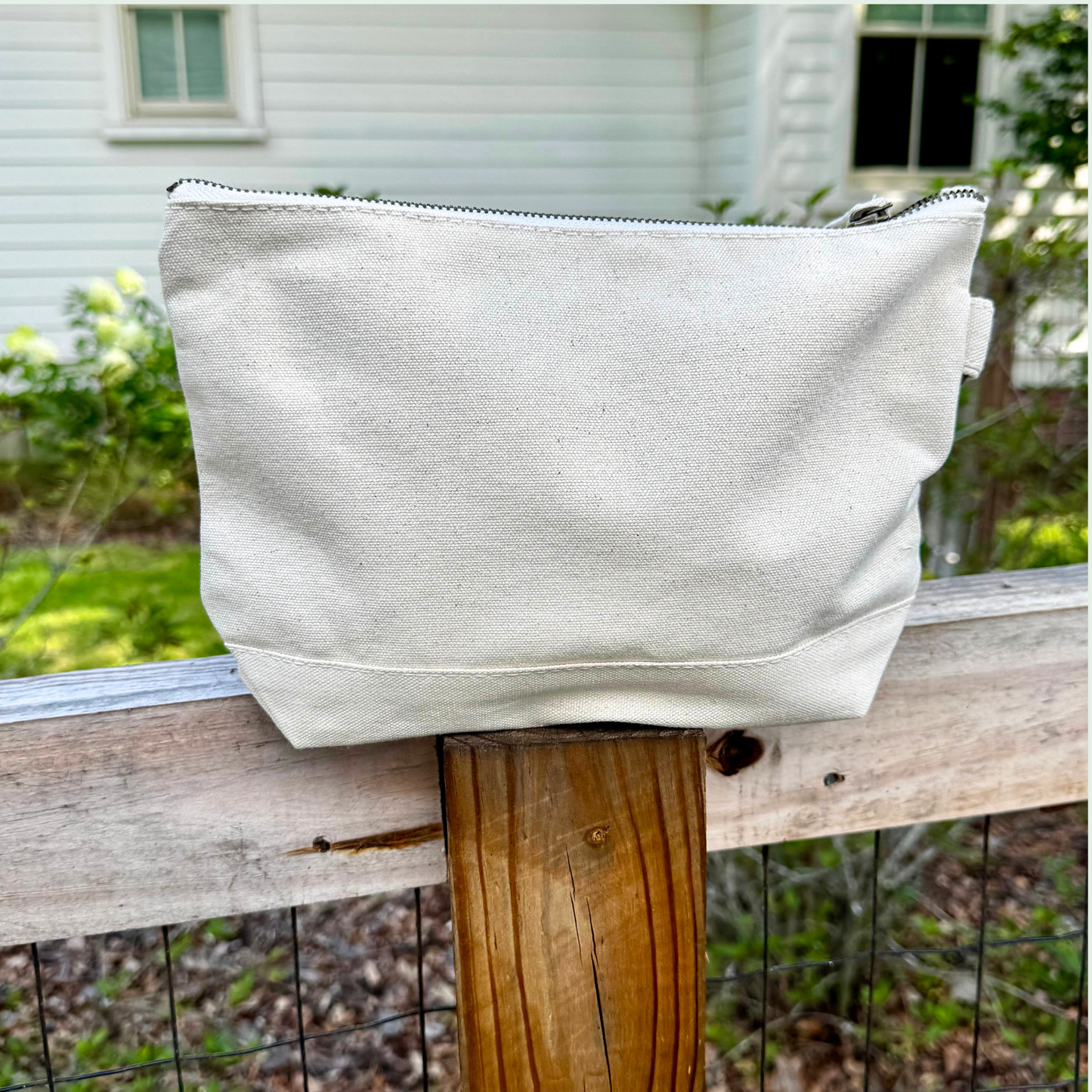 All in Zip Top Pouch — Custom Embroidered