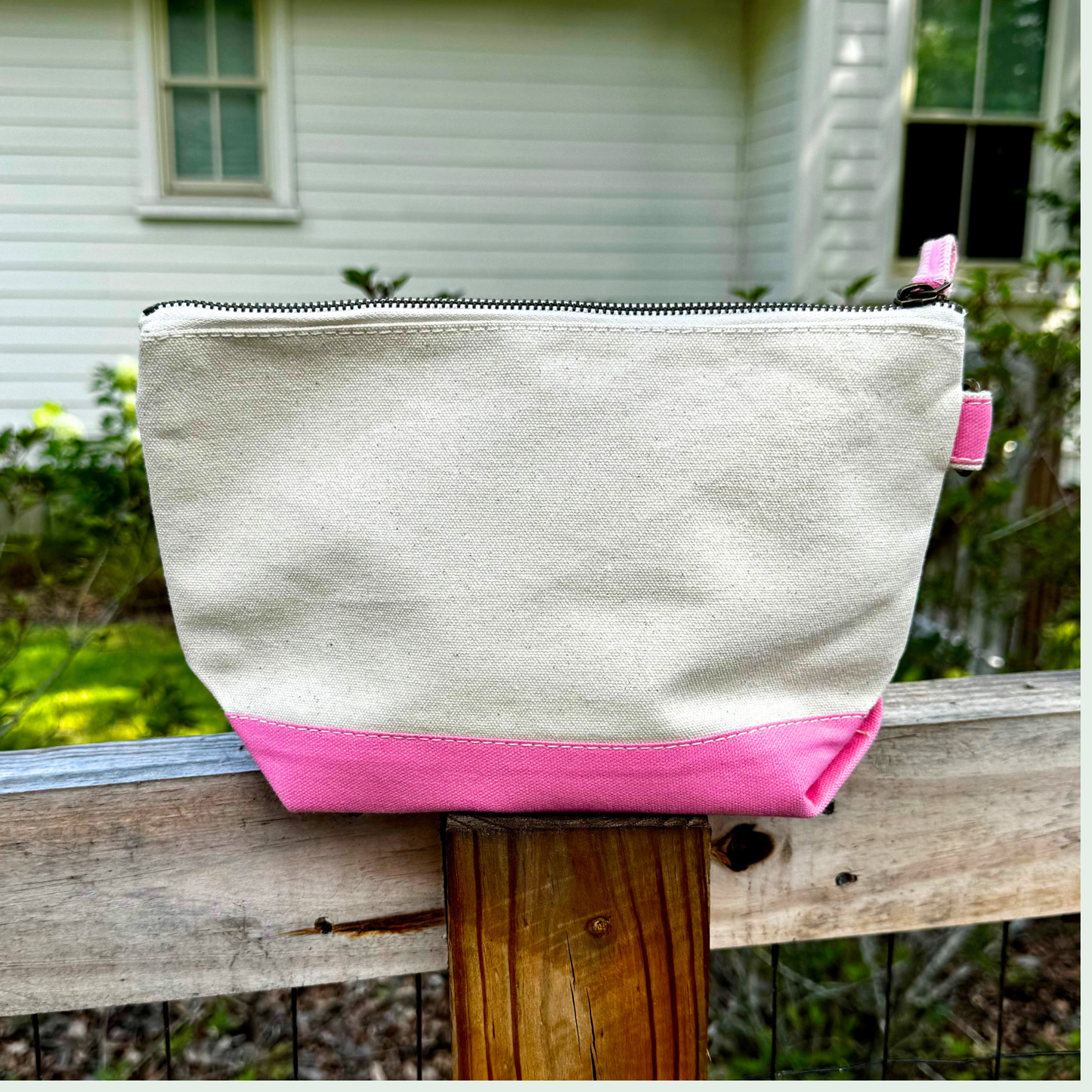 All in Zip Top Pouch — Custom Embroidered