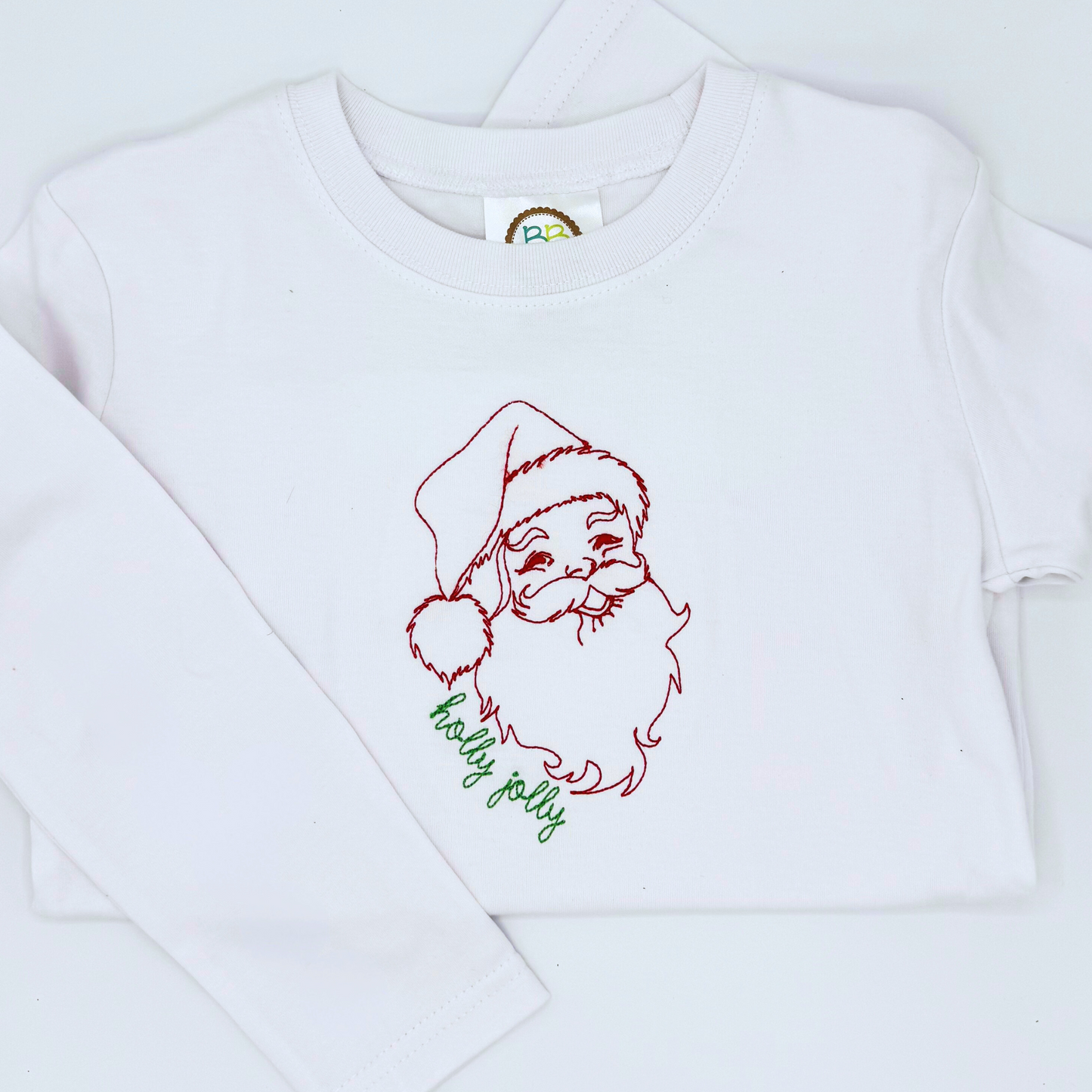 Holly Jolly Santa Shirt - Ready to Ship