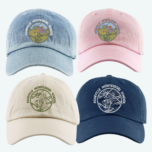 Kid's Baseball Cap - Asheville Montessori