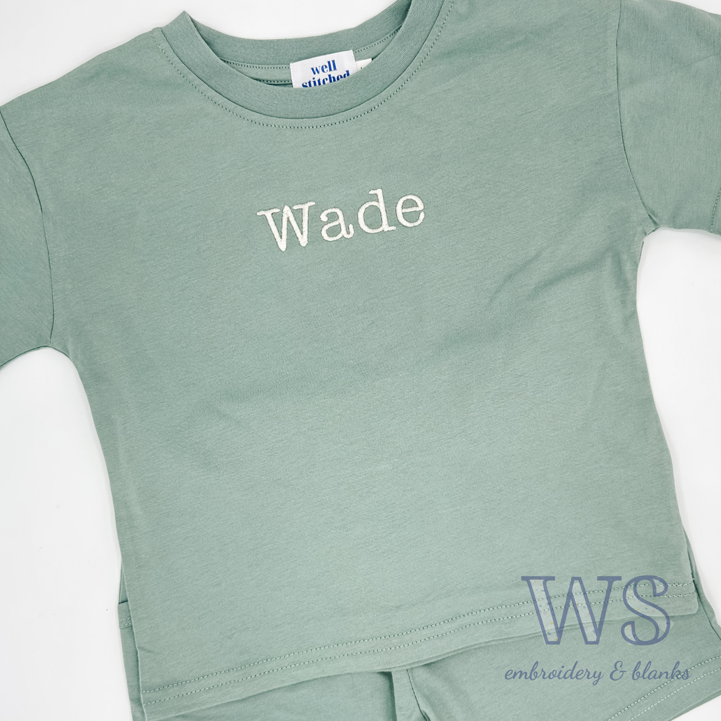 Kid's Shorts Set - Green