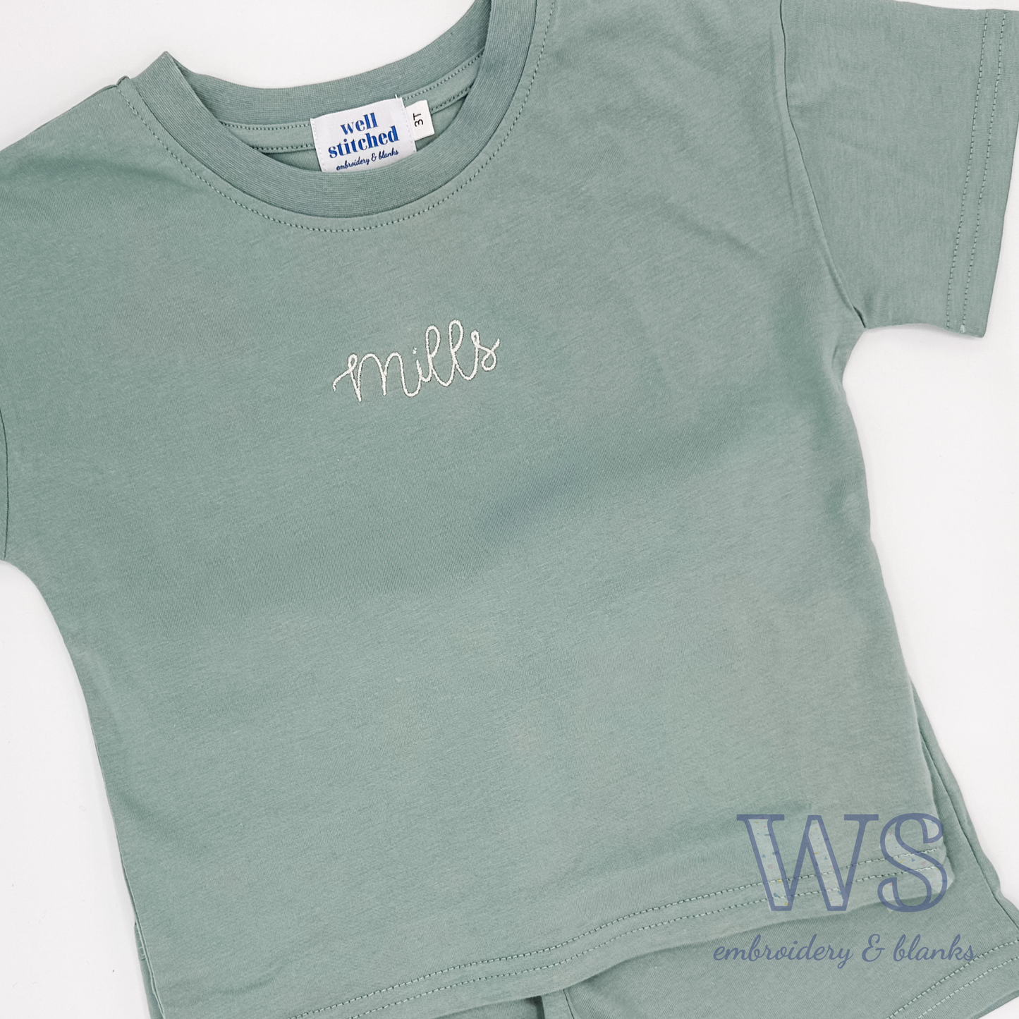 Kid's Shorts Set - Green