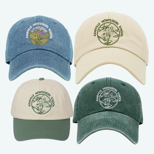 Adult Baseball Cap - Asheville Montessori