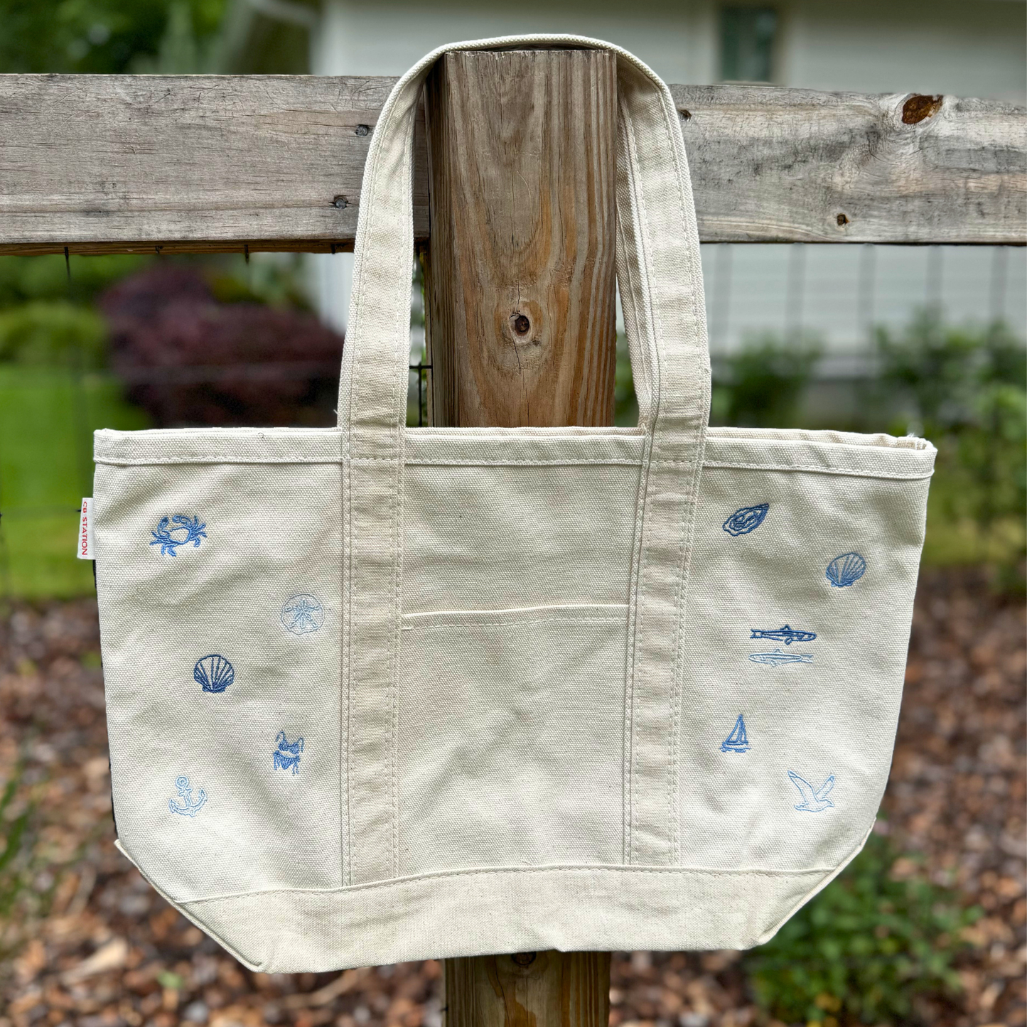 Coastal Canvas Tote Bag