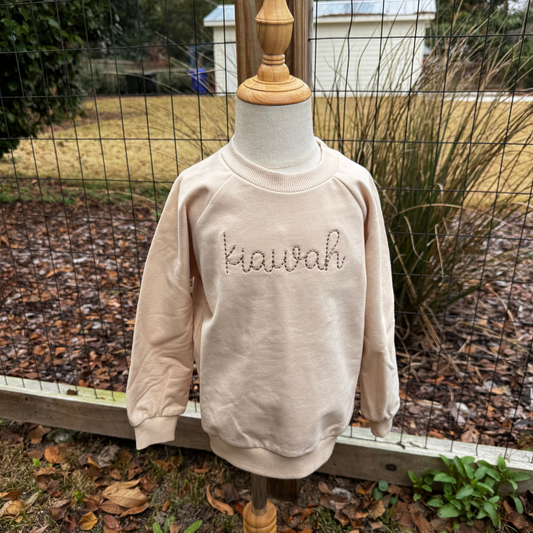 Cream Kiawah Sweatshirt - 1 left!