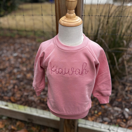 Pink Kiawah Sweatshirt - 2 Sizes Left!