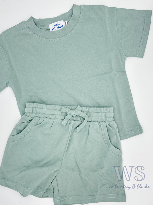 Kid's Shorts Set Blank