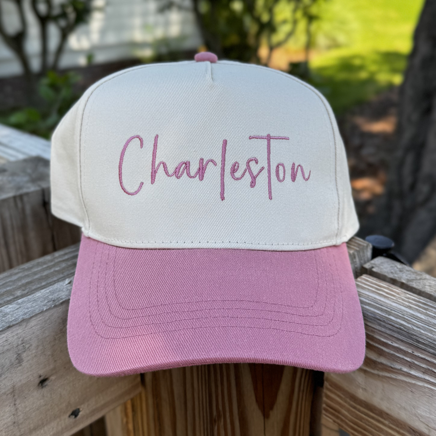 "Charleston" Two Toned Trucker Hat